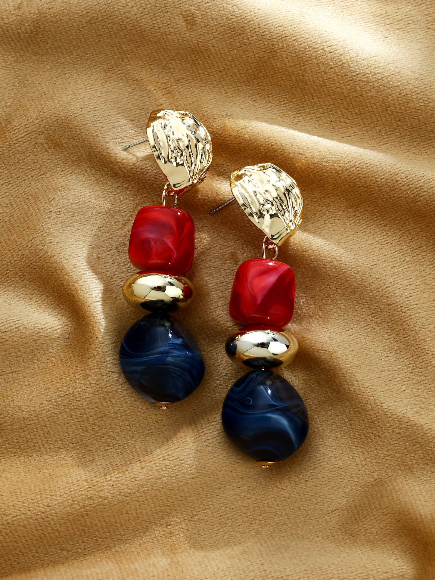 S5180E1 Vintage Facet earrings