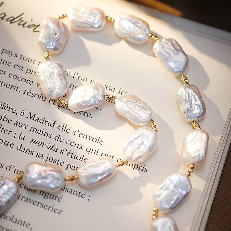 S2775N1 Pearl Sweater Chain Long Necklace Choker fine handmade gifts