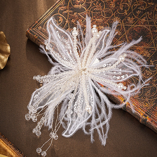 S2962H1 hair accessories Hair Clip Flying Flower Shadows
