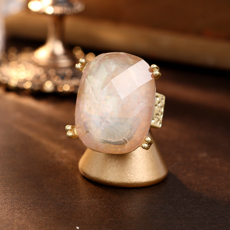 S2217R1 Soft Light Secret Realm adjustable ring