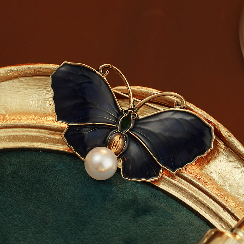 S2174B1 butterfly Brooch Scarf Buckle fine handmade gifts