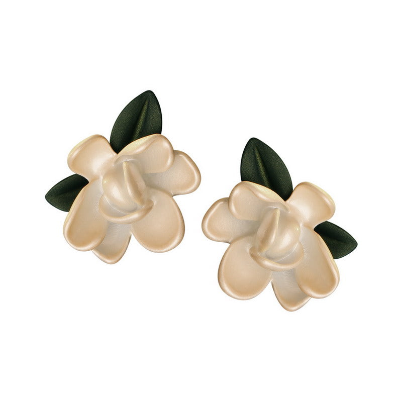 S4230E2 flower Earrings Stud Ear Accessories fine handmade gifts
