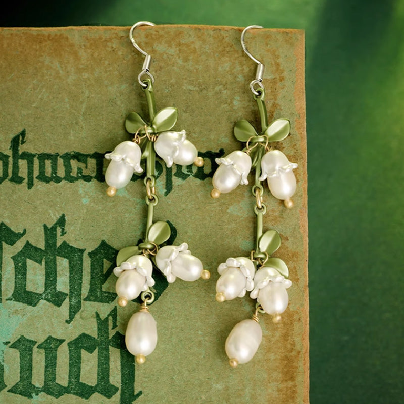 S4090E1 Pearl Earrings Stud Ear Accessories fine handmade gifts