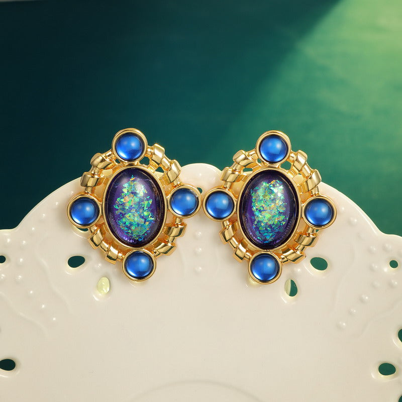 S4366E1 Stud Earrings Ear Accessories fine handmade gifts
