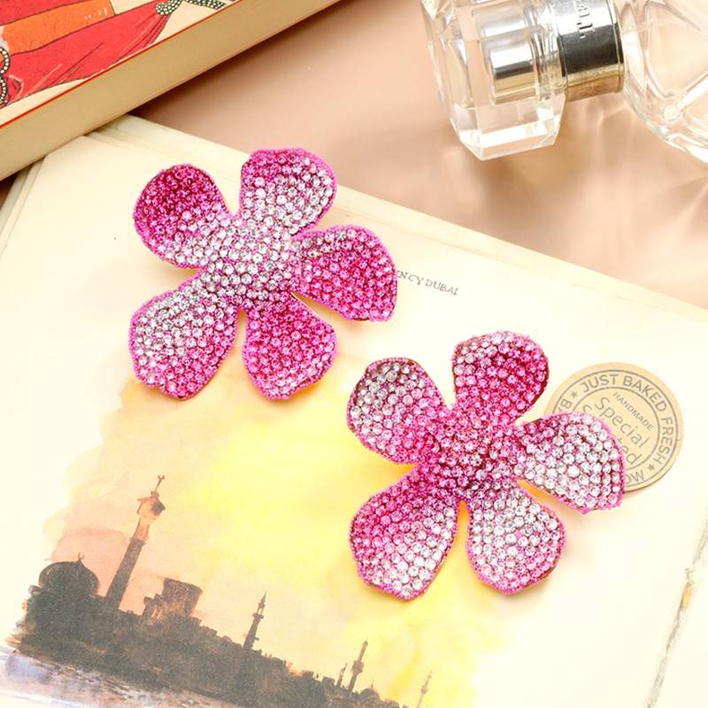 S5079E1  Earring Flower Academy