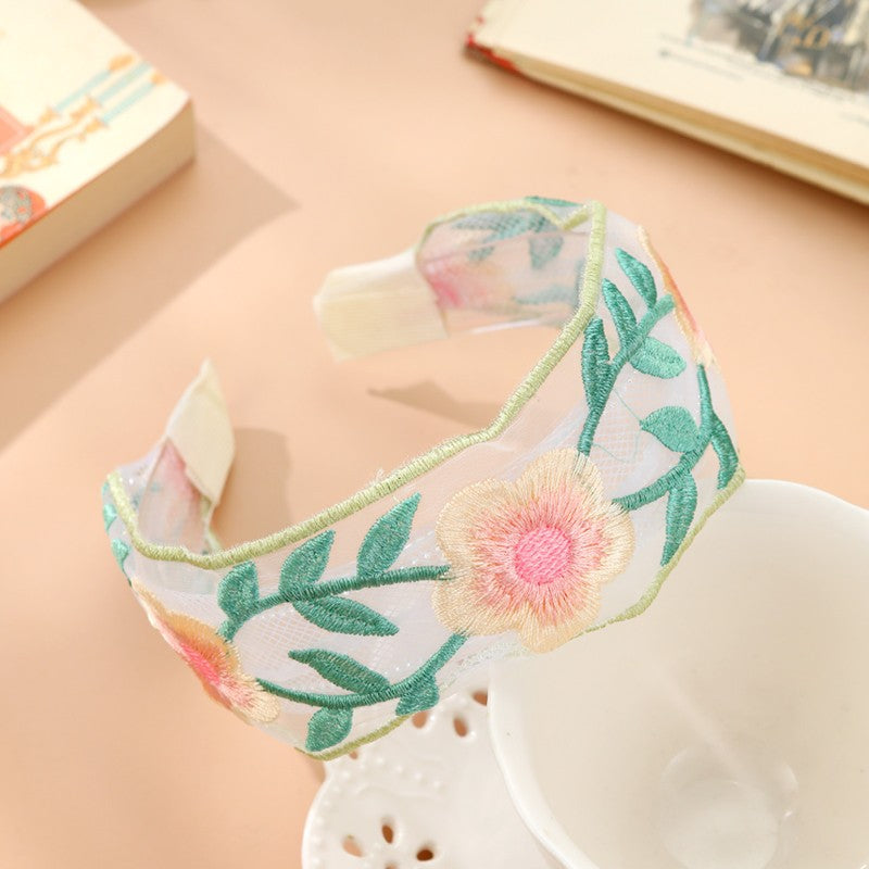 S2950H2 Hair Hoop Pastoral Flower Language 2