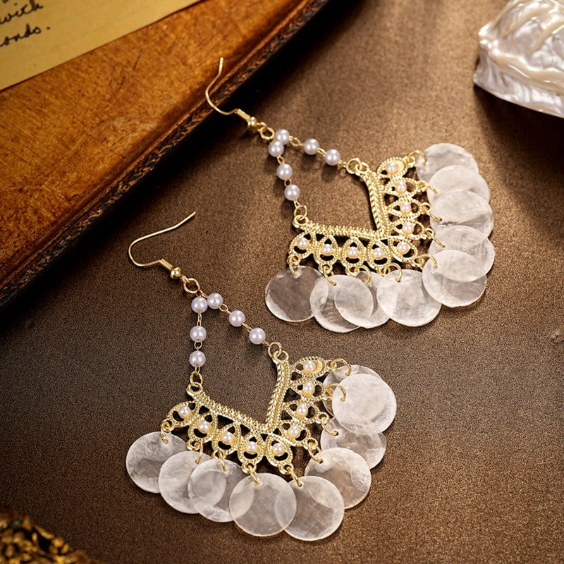 S5061E1 earring Orange Dream Flamenco 2