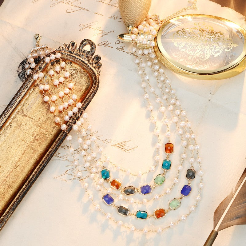 S2827N1 necklace Colorful Festival 