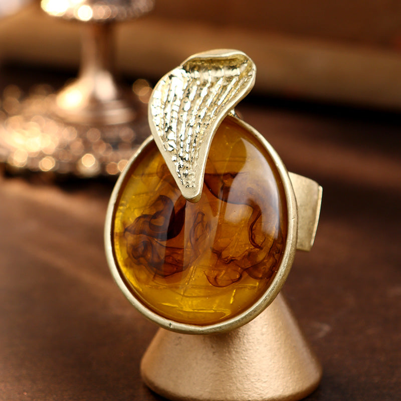 S2224R1  Sunset Palm adjustable ring