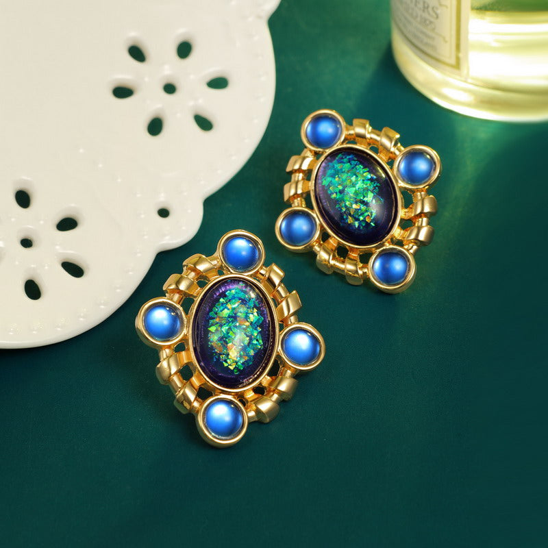 S4366E1 Stud Earrings Ear Accessories fine handmade gifts