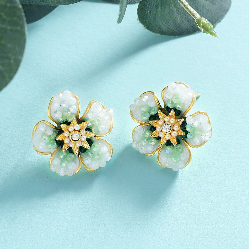 S4872E1 Earrings Stud Ear Accessories fine handmade gifts