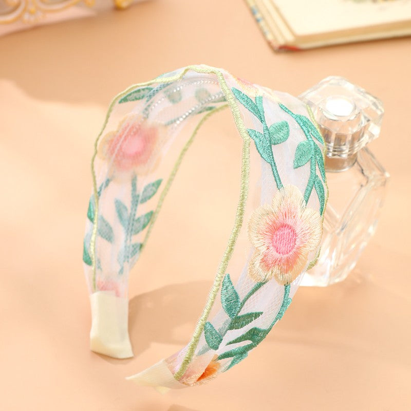 S2950H2 Hair Hoop Pastoral Flower Language 2