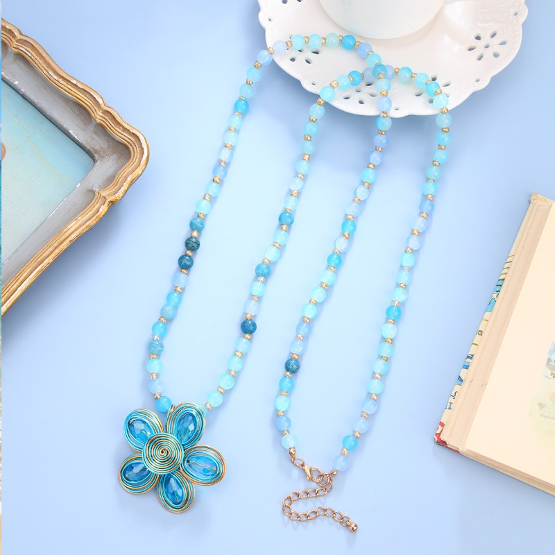 S2968N1 Necklace Flowers of Norway