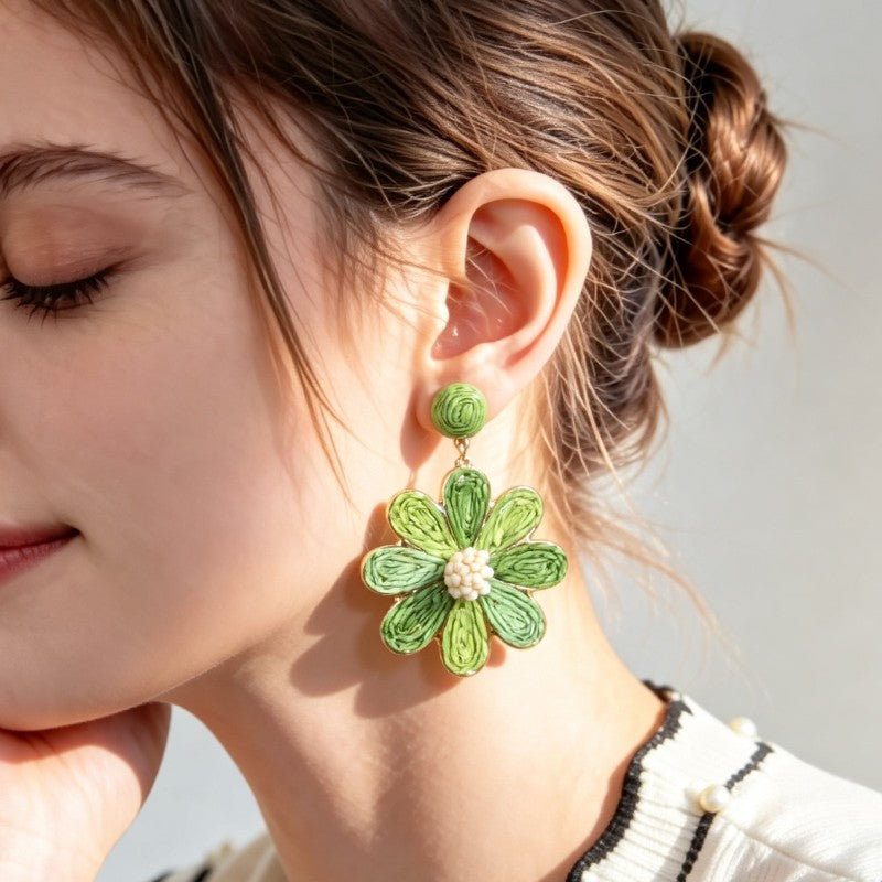 S5152E1 Fairy Flower Earrings Earrings Stub Ear Accessiories
