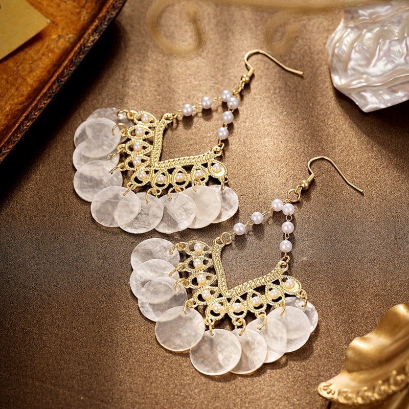 S5061E1 earring Orange Dream Flamenco 2