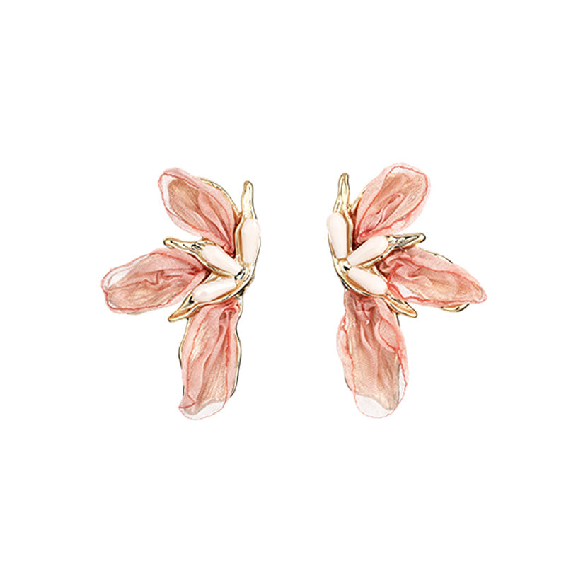 S5185E2 Dewy Leaf earrings