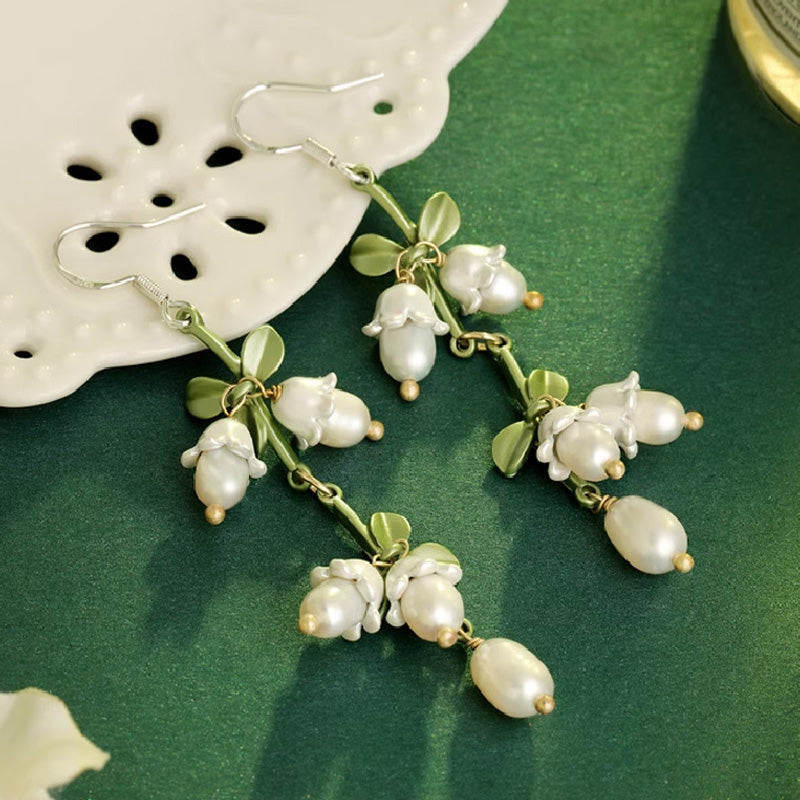 S4090E1 Pearl Earrings Stud Ear Accessories fine handmade gifts