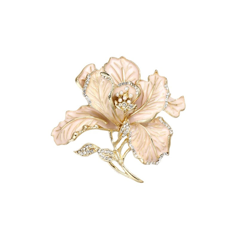 S2433B1 Blossom Enamel brooch