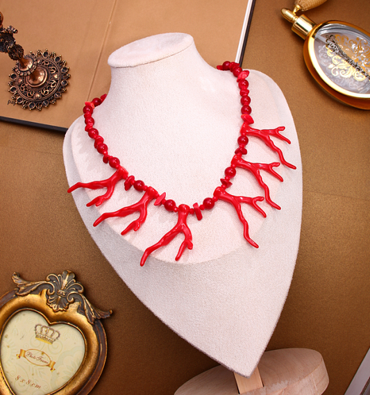 S2956N1 Necklace Coral Girl