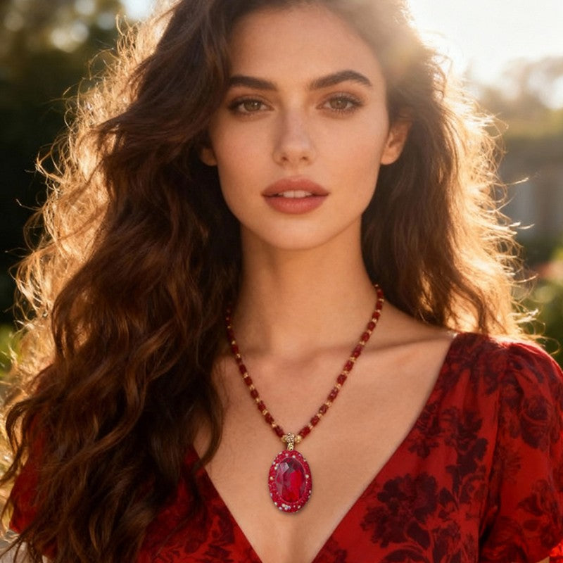 S2953N1 Sunset Love Letter necklace