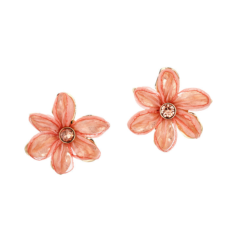 S5183E2 Sakura Halo earrings