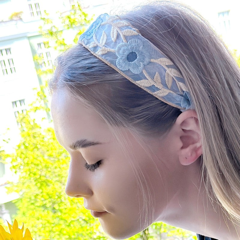 S2950H1 Hair Hoop Pastoral Flower Language 1