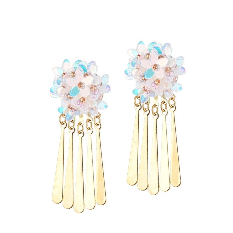 S5022E1 Moonlight Wanderer's Poem Earrings