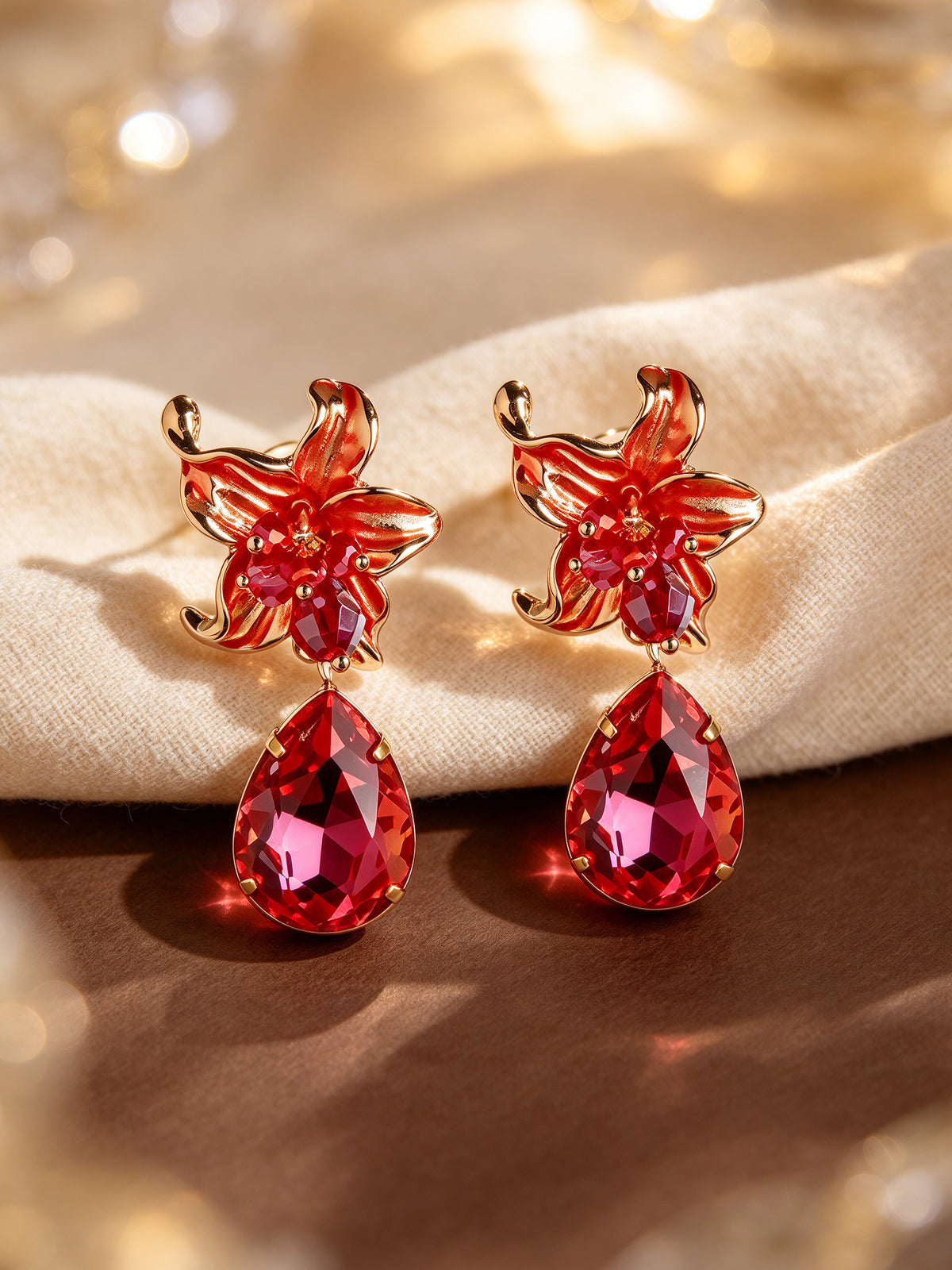 BV2923855 Rosy Whisper earrings