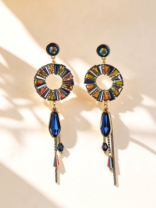 BW3618479 Mosaic Halo earrings