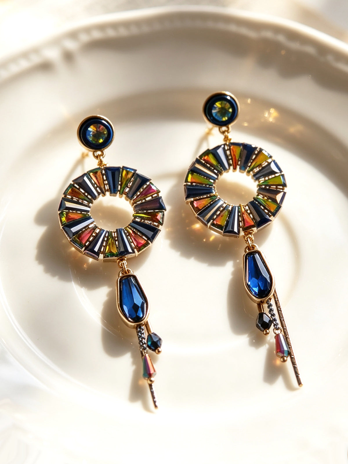 BW3618479 Mosaic Halo earrings
