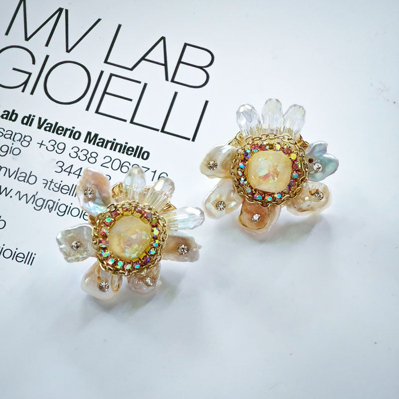 S4655E1 Earrings Stud Ear Accessories fine handmade gifts