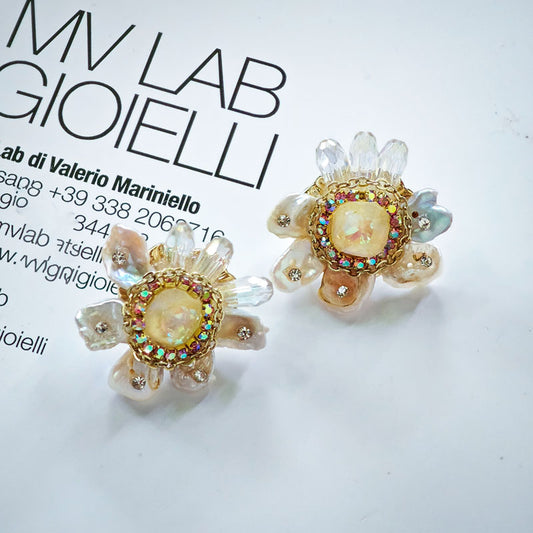 S4655E1 Earrings Stud Ear Accessories fine handmade gifts