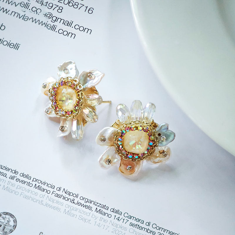 S4655E1 Earrings Stud Ear Accessories fine handmade gifts