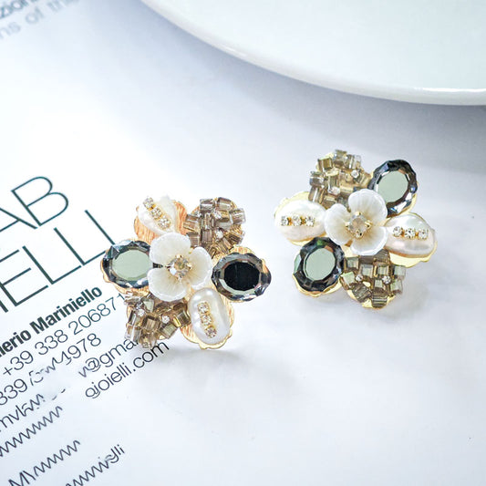 S4644E1 Earrings Stud Ear Accessories fine handmade gifts