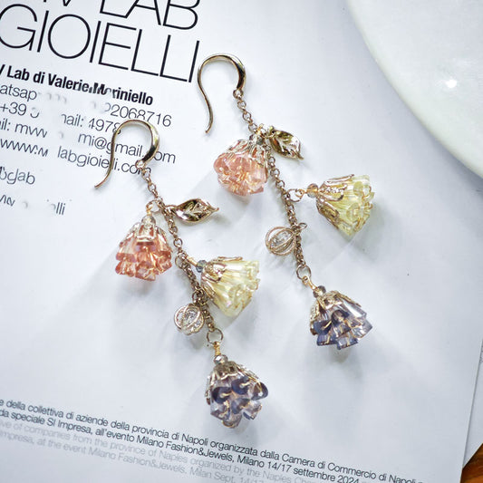 S4642E1 Long Earrings Stud Ear Accessories fine handmade gifts
