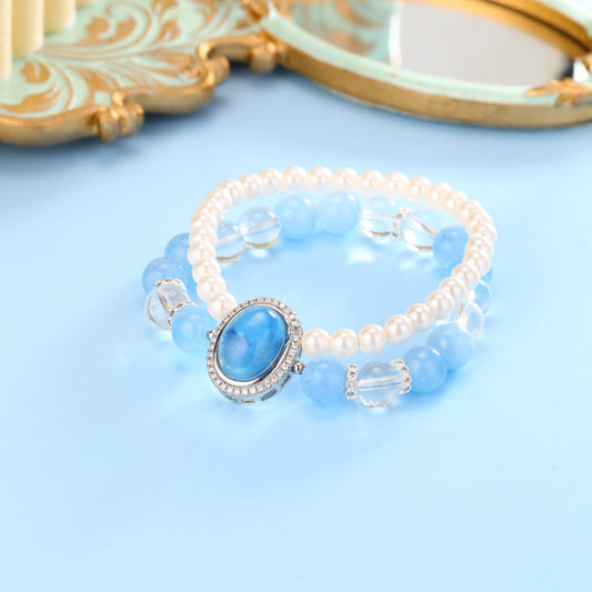 S2347C1 Bangle Hand Chain Bracelet Morning Dew