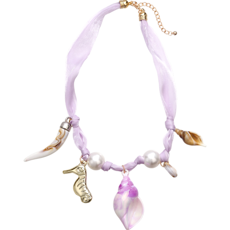 S2969N1 Necklace When I Miss You, I Watch the Sea 1