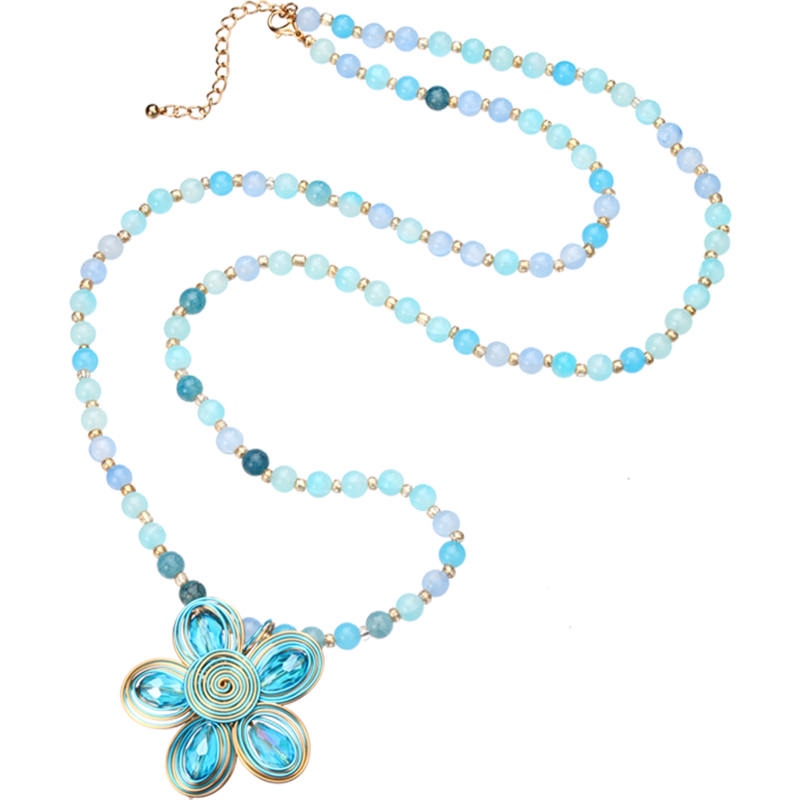 S2968N1 Necklace Flowers of Norway