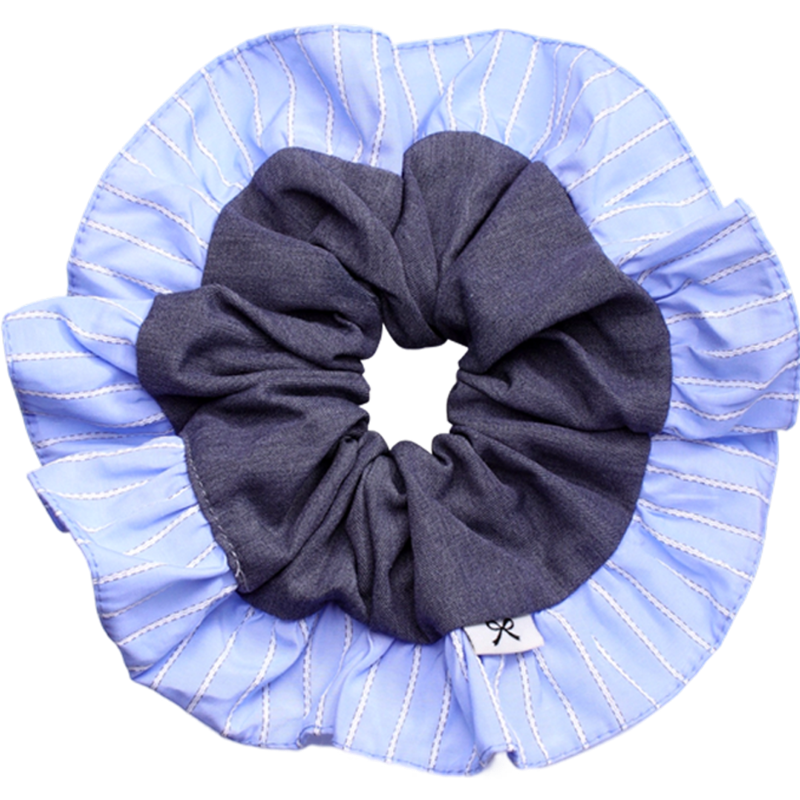 S2984H1 Hair accessory Office Ruffled Style