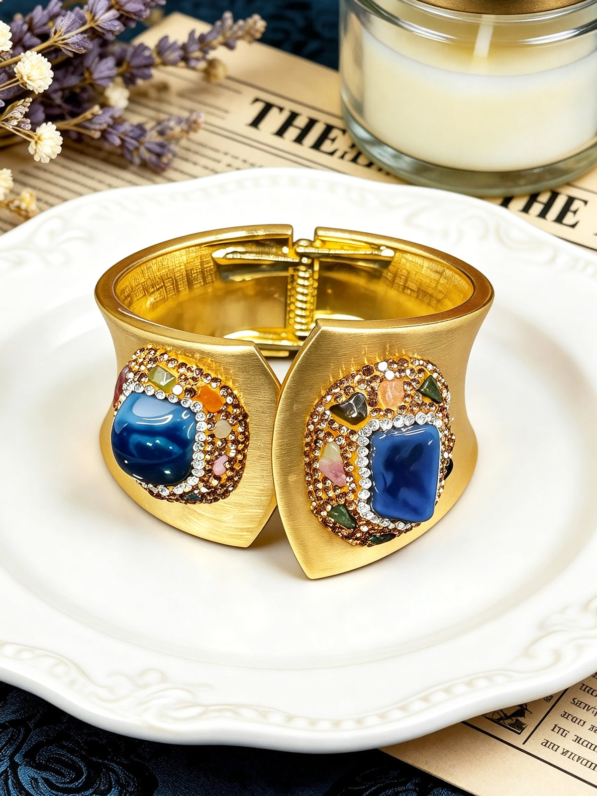 S03134M2 Lapis Regalia bangle