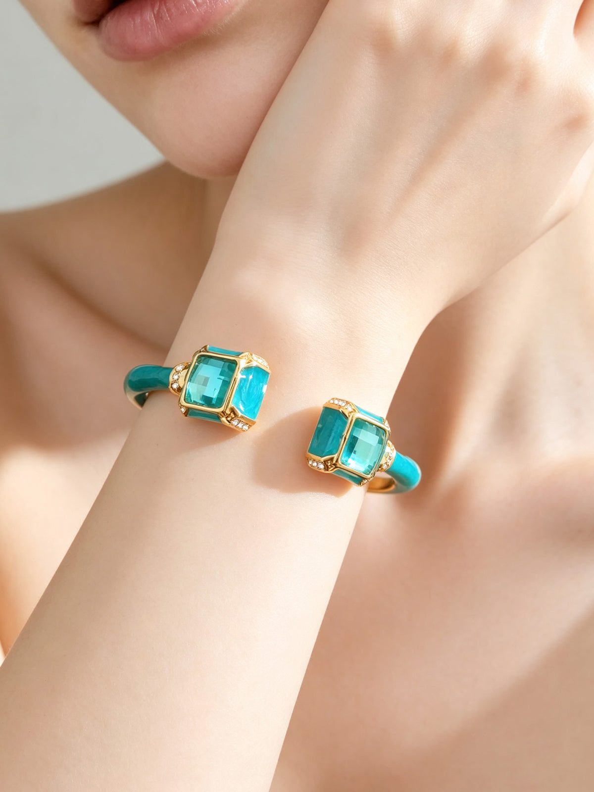 S1844C Jade Lagoon bangle