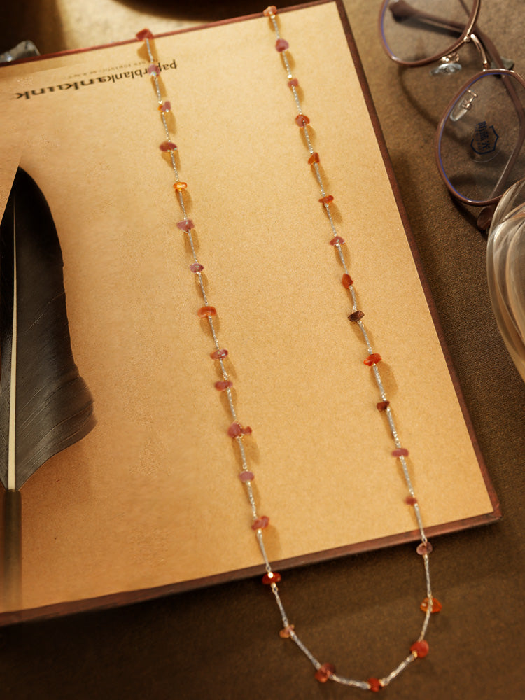 S1871G1 Amber Ember glasses chain