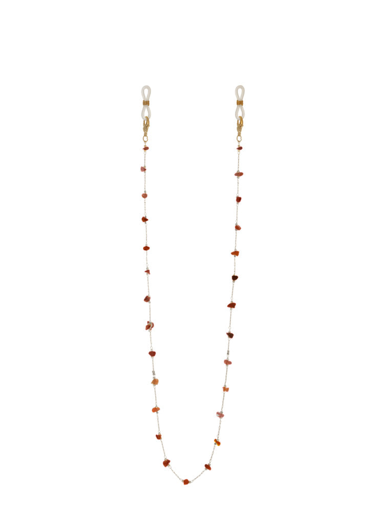 S1871G1 Amber Ember glasses chain