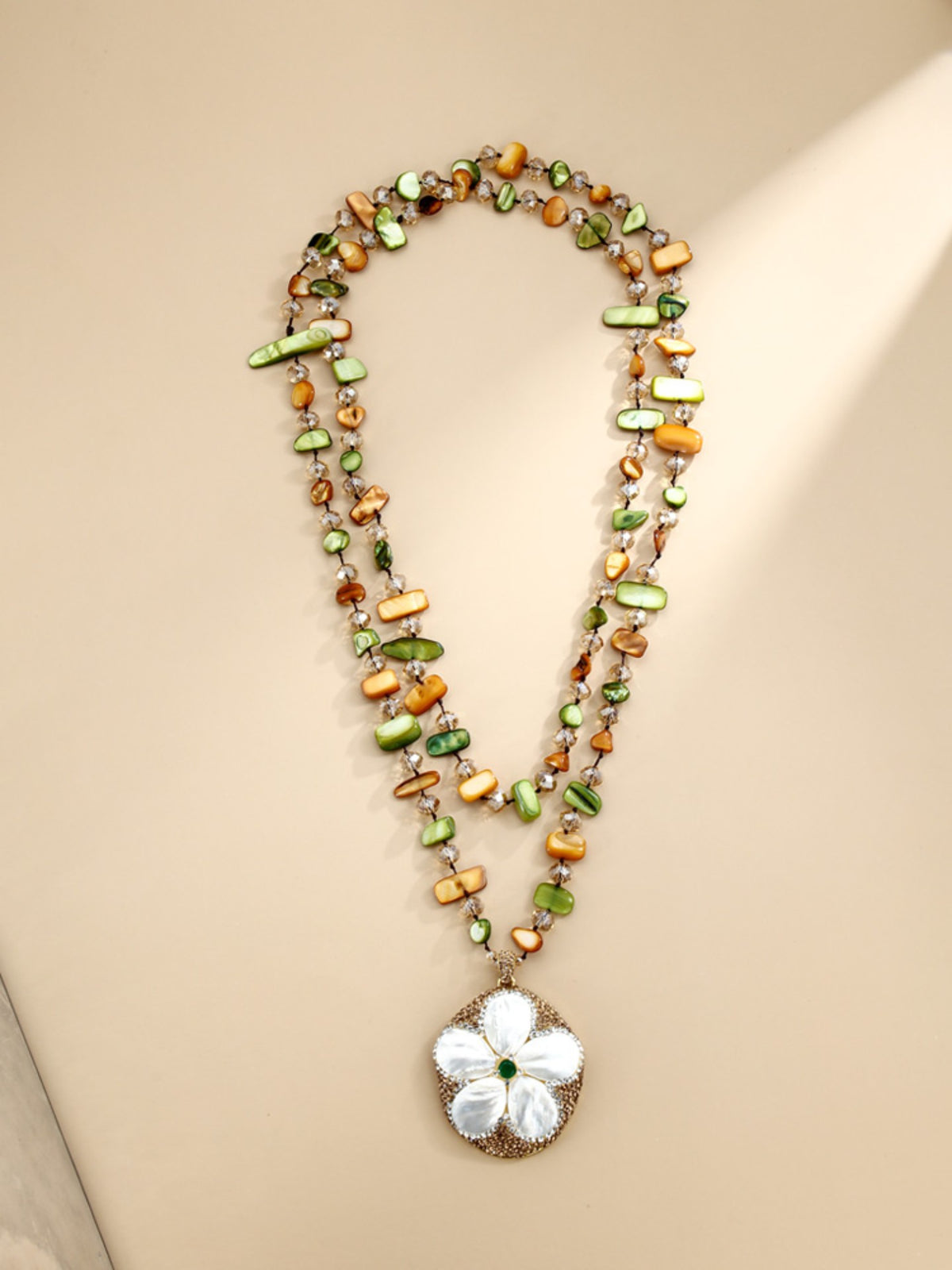 S1987S1 Shell Blossom necklace