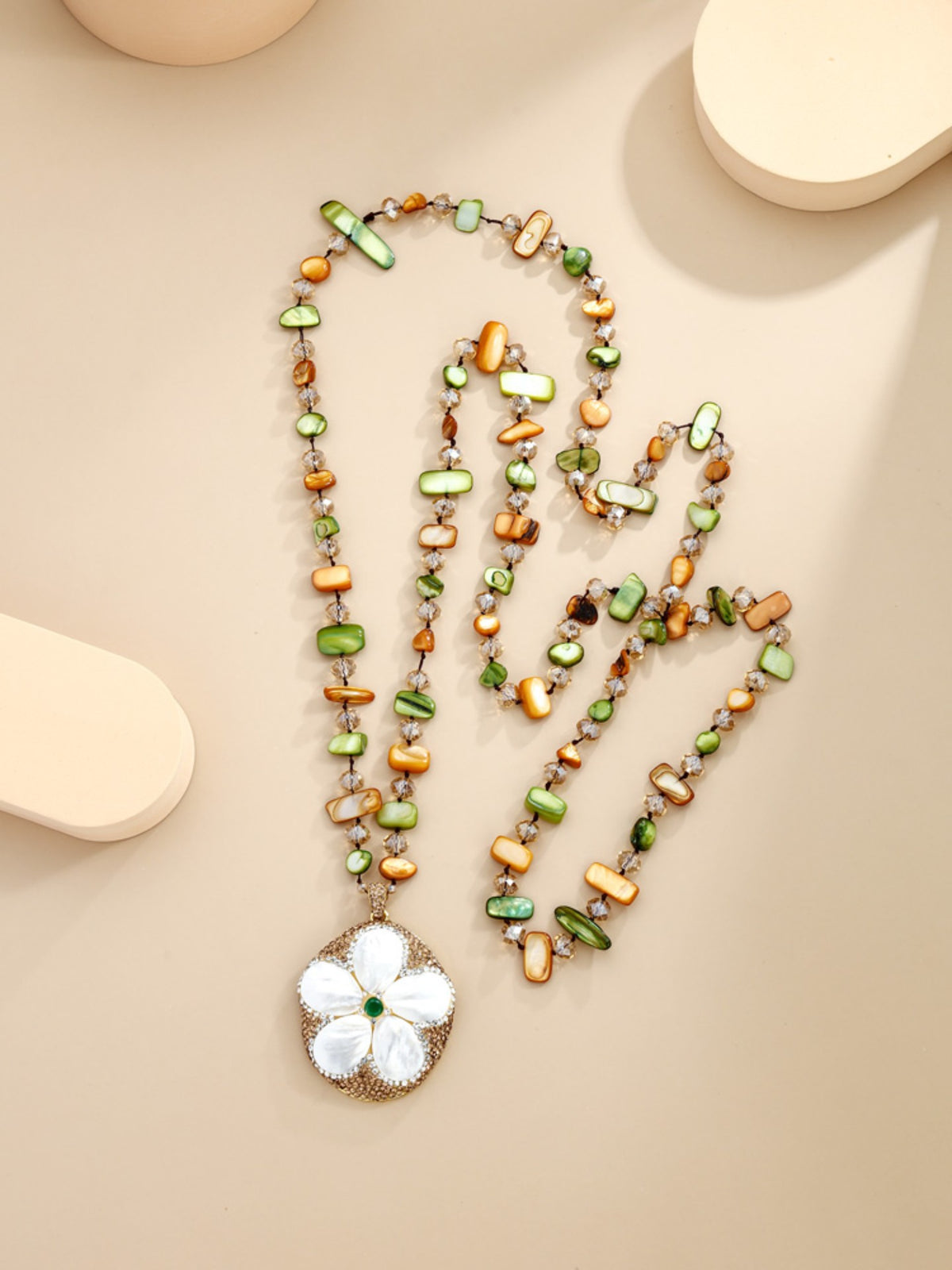 S1987S1 Shell Blossom necklace