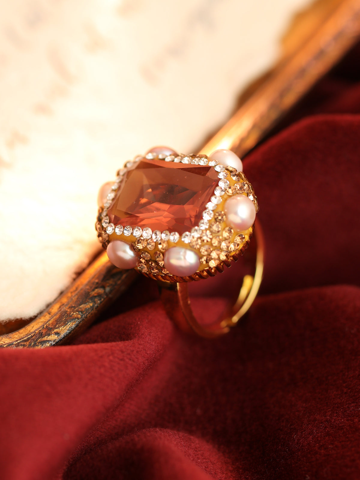 S1989R1 Rose Crown ring