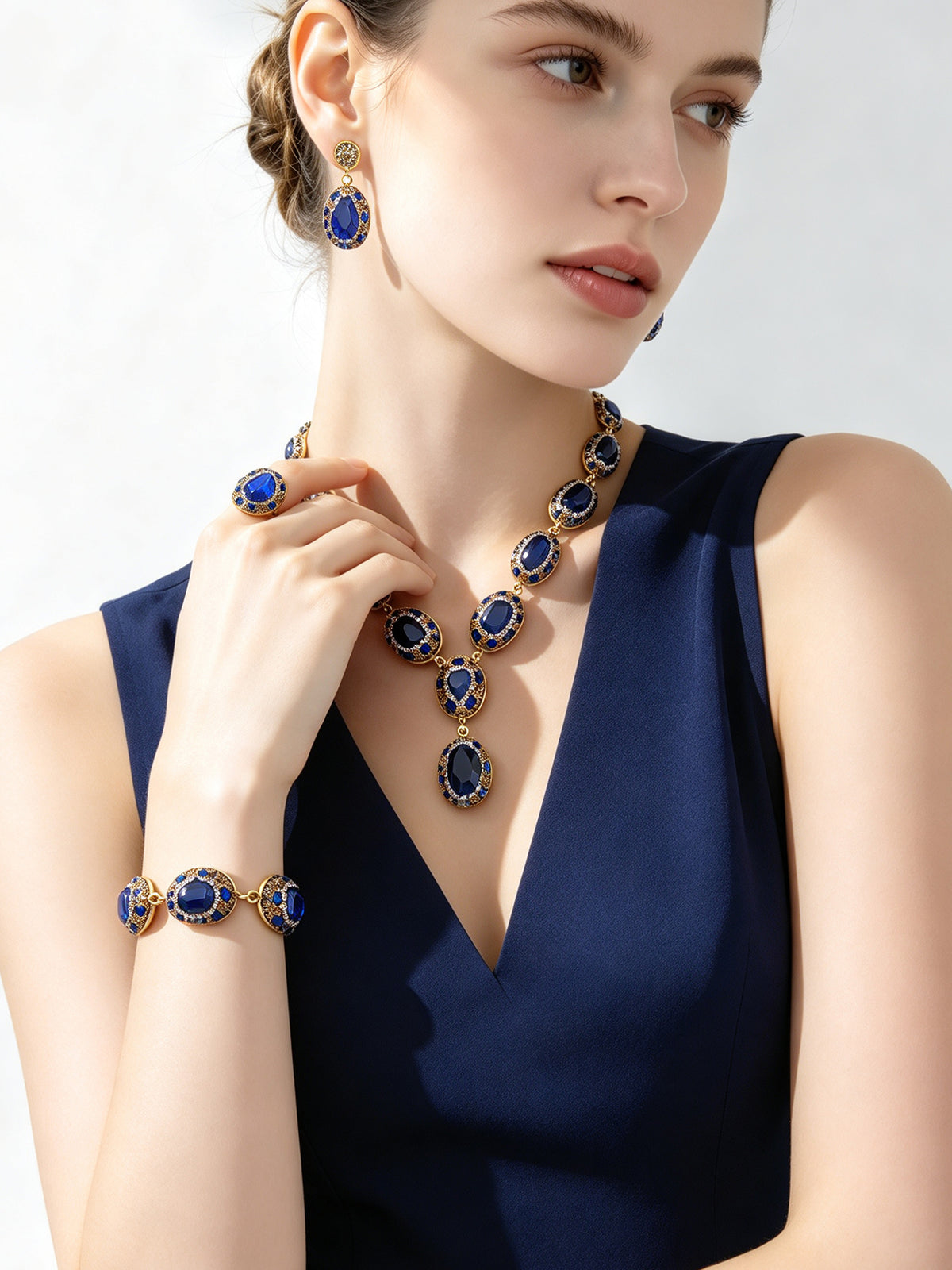 S1996S1 Lapis Royale jewelry set