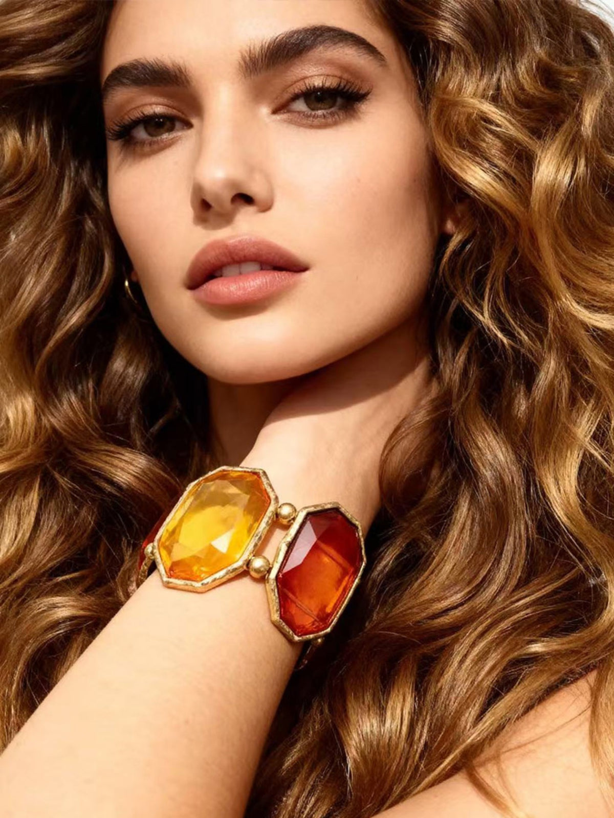 S2021W1 Amber Mosaic bracelet