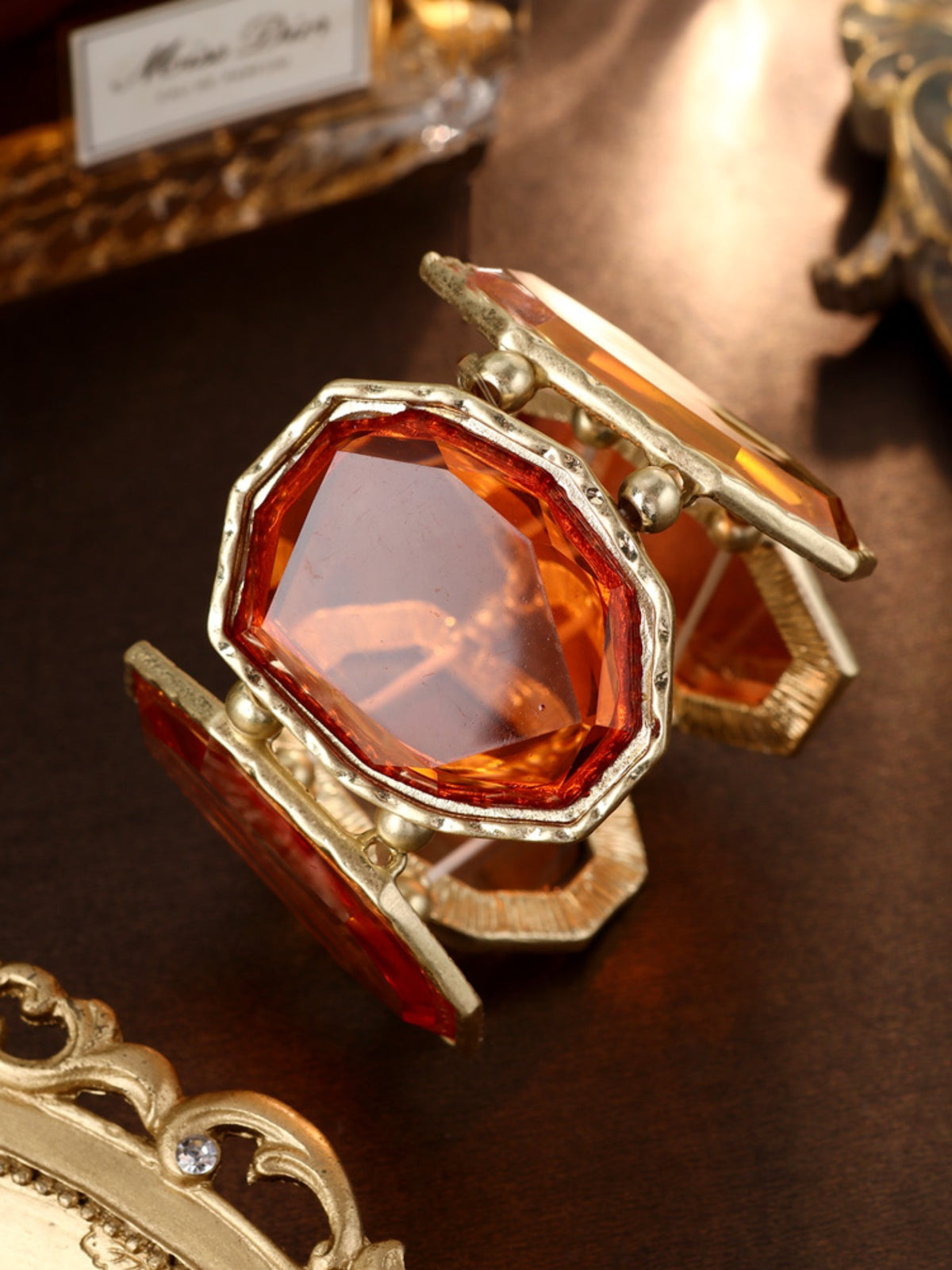 S2021W1 Amber Mosaic bracelet