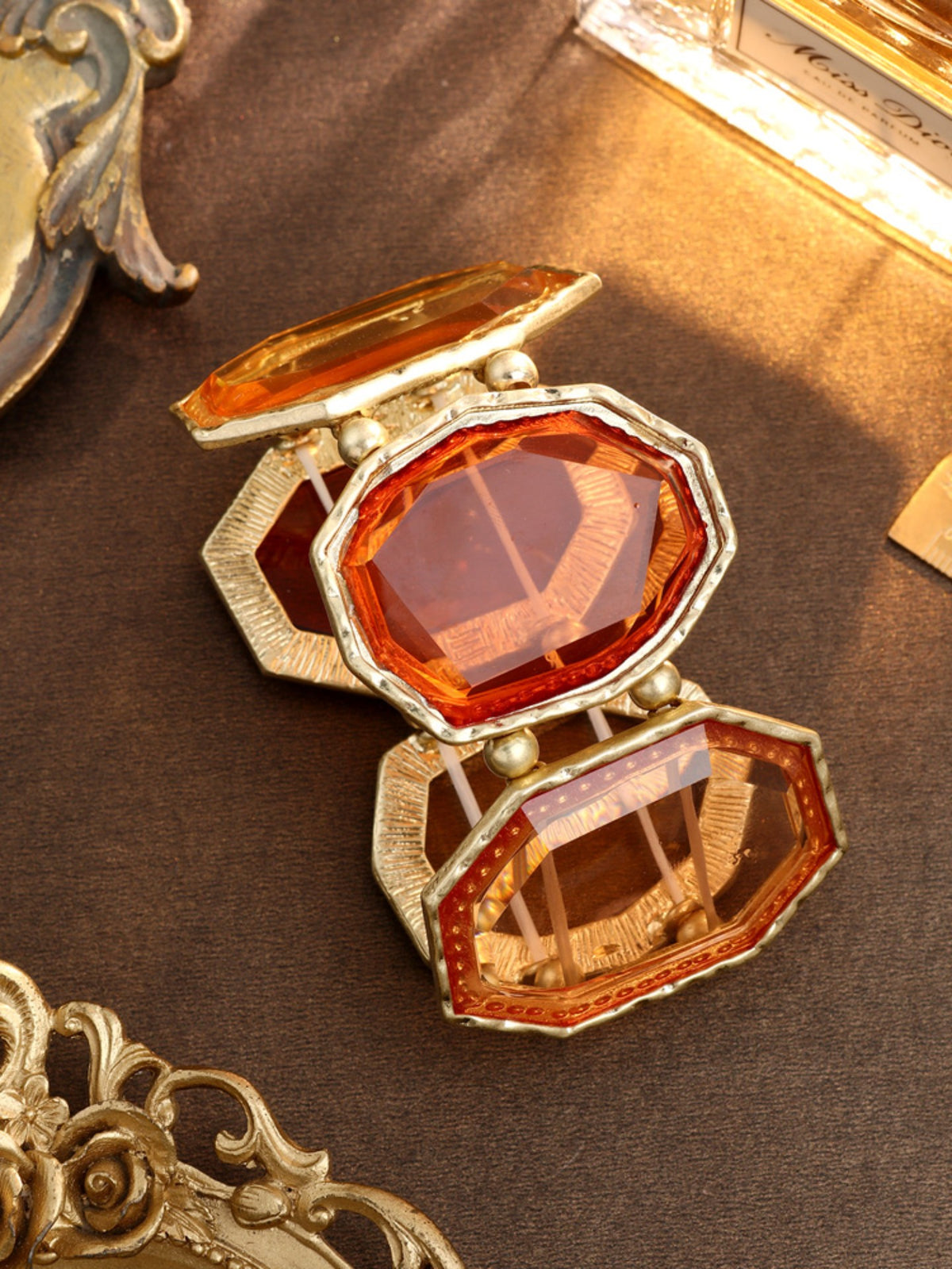 S2021W1 Amber Mosaic bracelet
